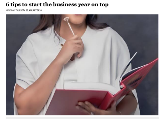 6 tips to start the business year on top